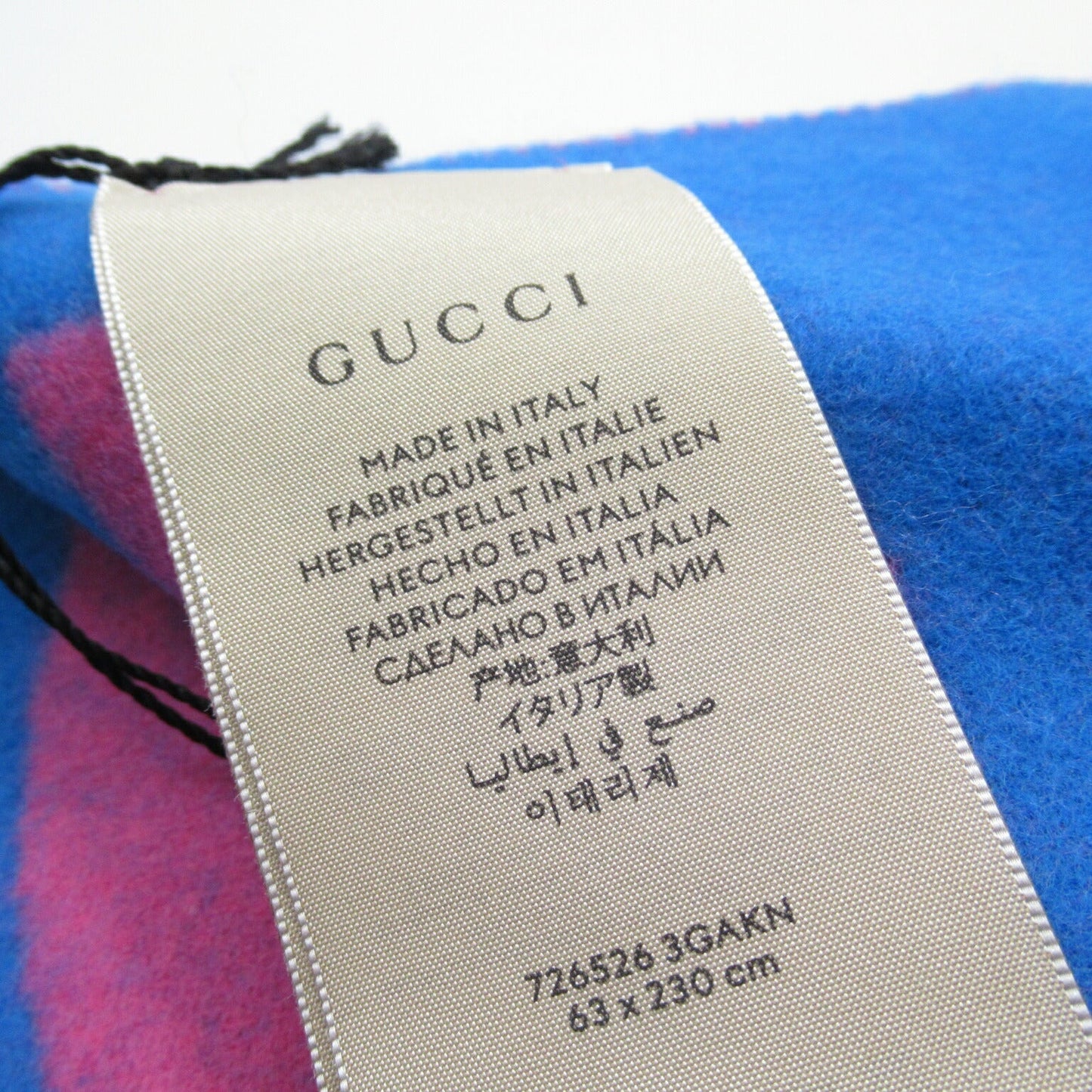 Luxury Gucci Trending 2025 Wool Scarf Pink 7265263GAKN5668