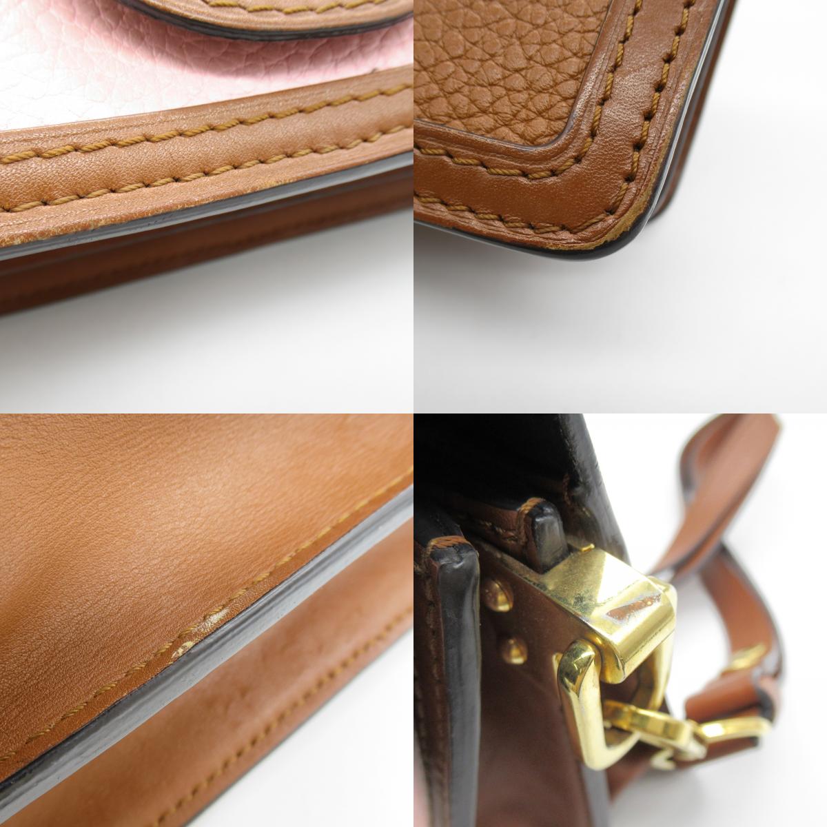 Louis Vuitton Dauphine Mini Leather Shoulder Bag M53805