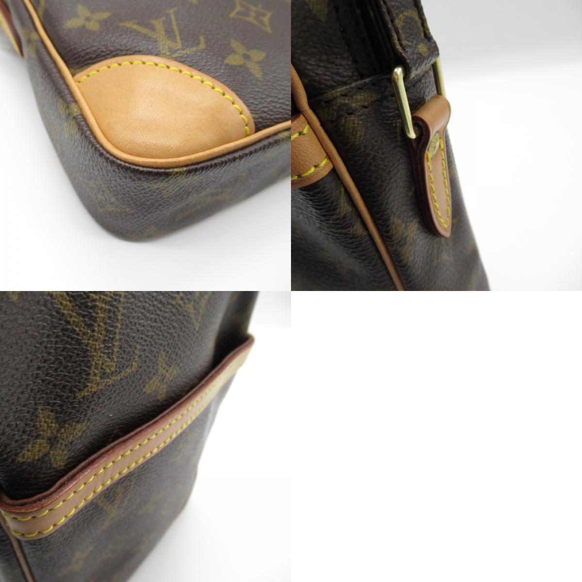Louis Vuitton Danube Shoulder Bag Monogram Brown
