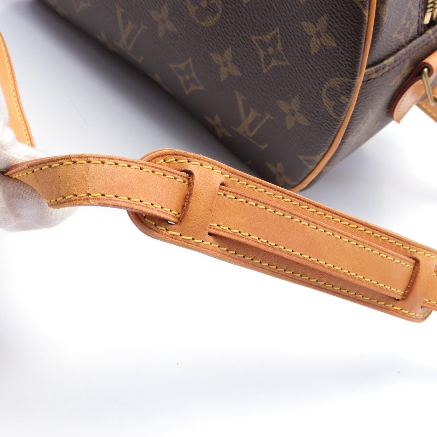 Louis Vuitton Monogram Shoulder Bag Brown M51221