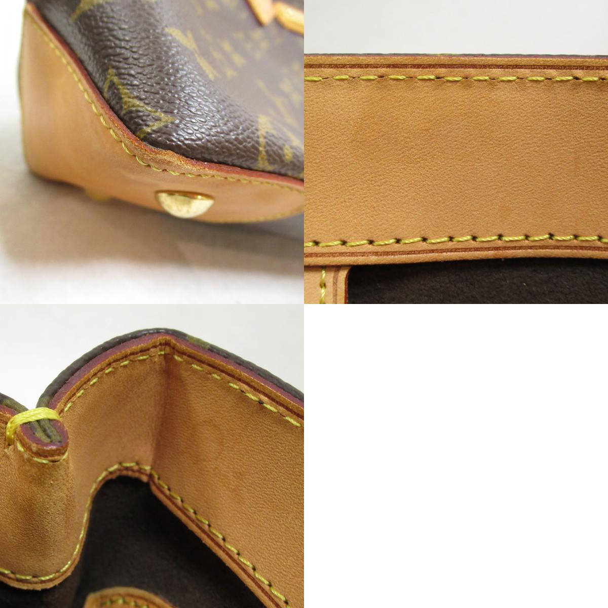 Louis Vuitton Wilshire PM Handbag Monogram Brown
