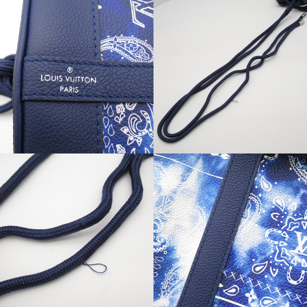 Louis Vuitton Randonee PM Shoulder Bag Blue M20562