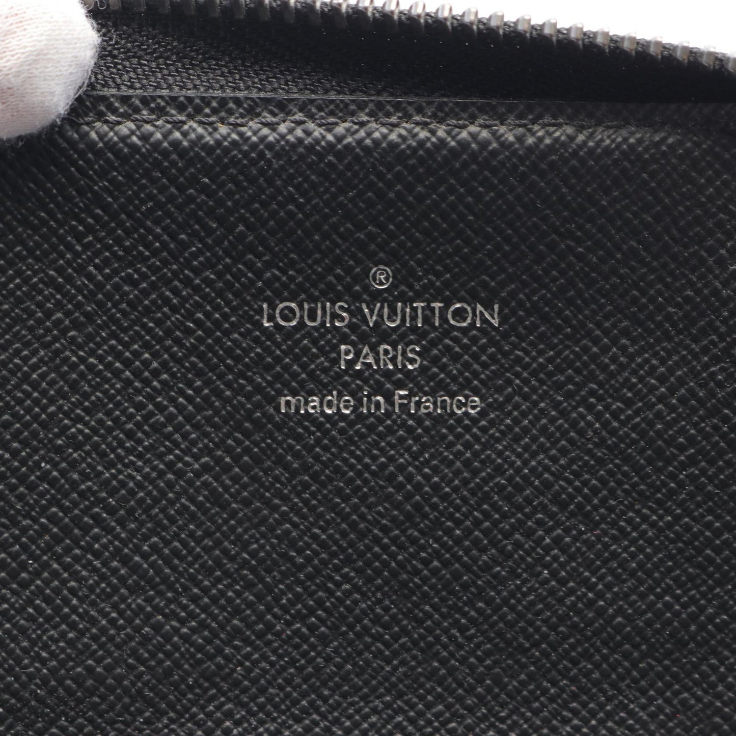 Louis Vuitton Monogram Eclipse Zippy Coin Purse Canvas Coin Case M64430 in New Condition