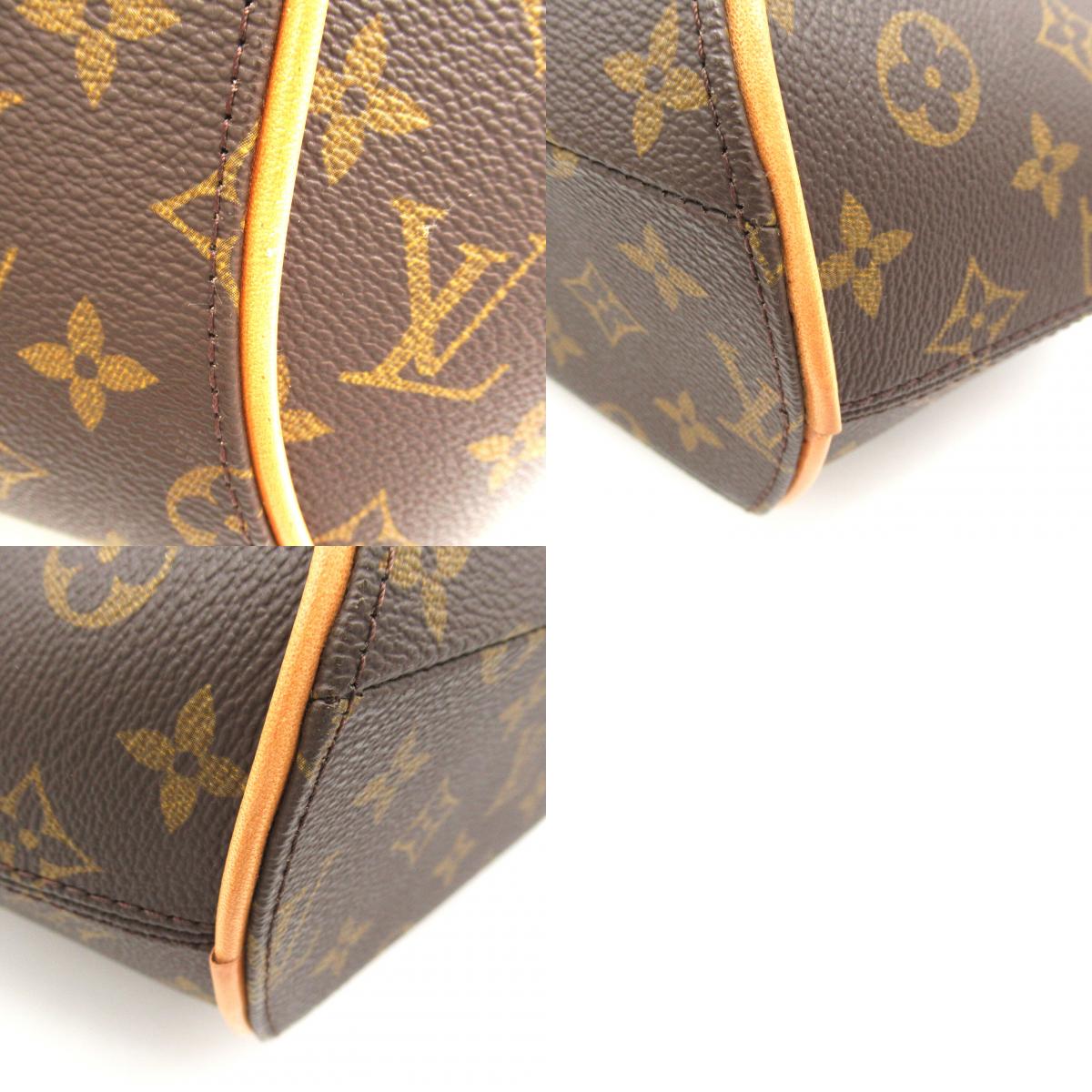Louis Vuitton Ellipse MM Handbag Monogram Brown