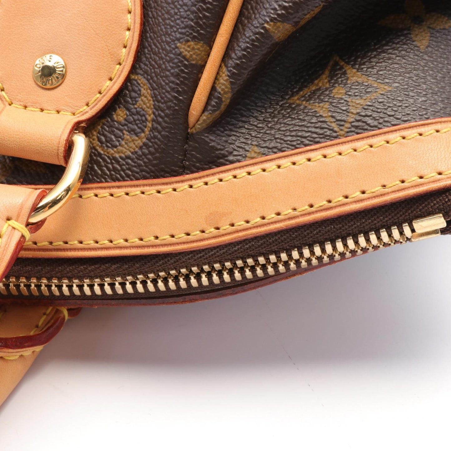 Louis Vuitton Tivoli PM Handbag Monogram Brown