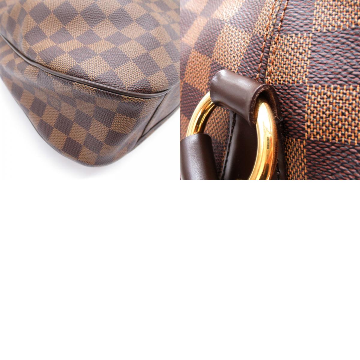 Louis Vuitton Evora MM 2way Shoulder Bag Brown