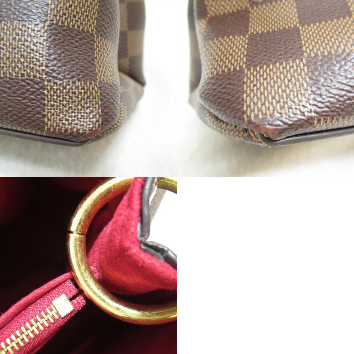 Louis Vuitton Riverside Shoulder Bag PVC Canvas