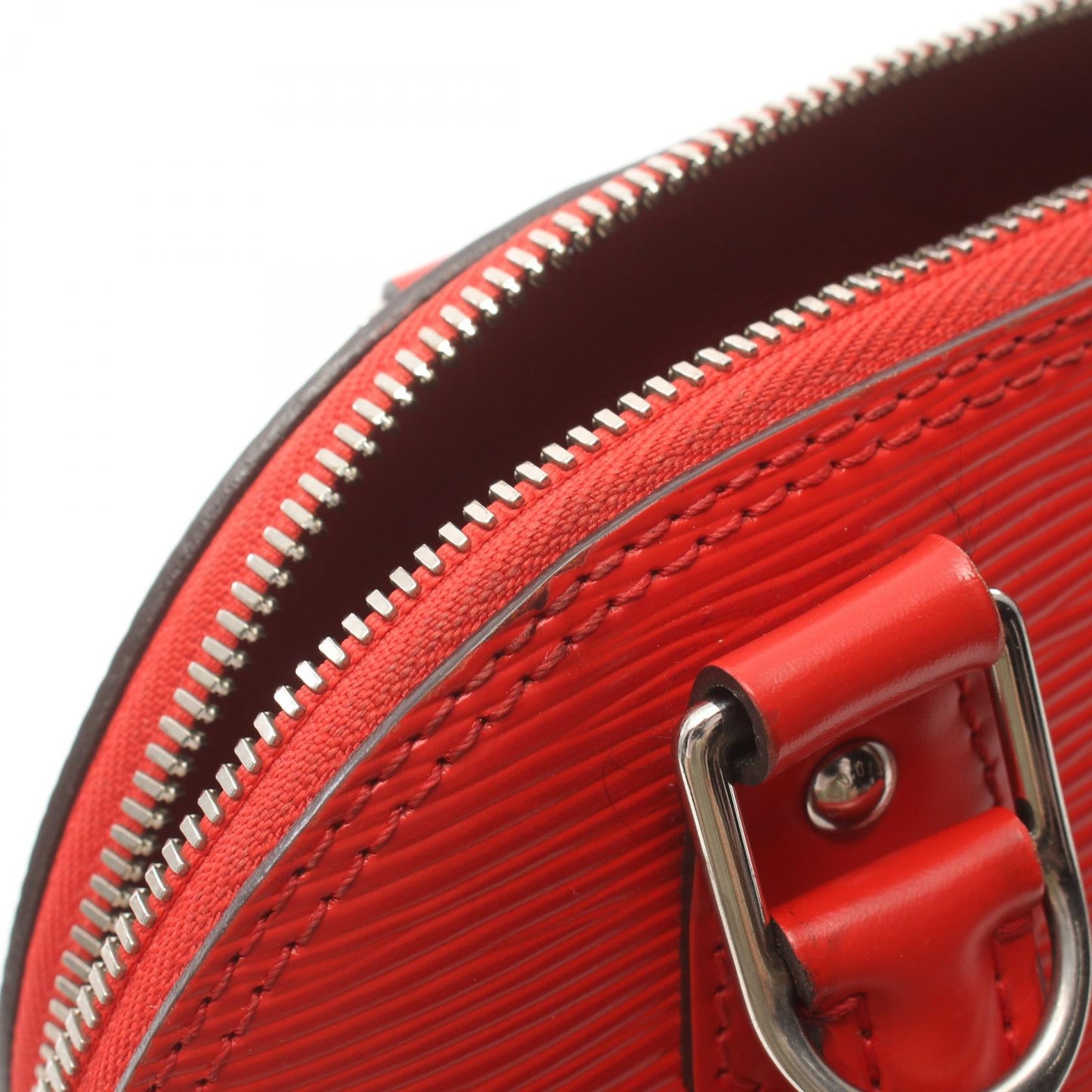 Louis Vuitton Alma BB Leather Handbag M41160