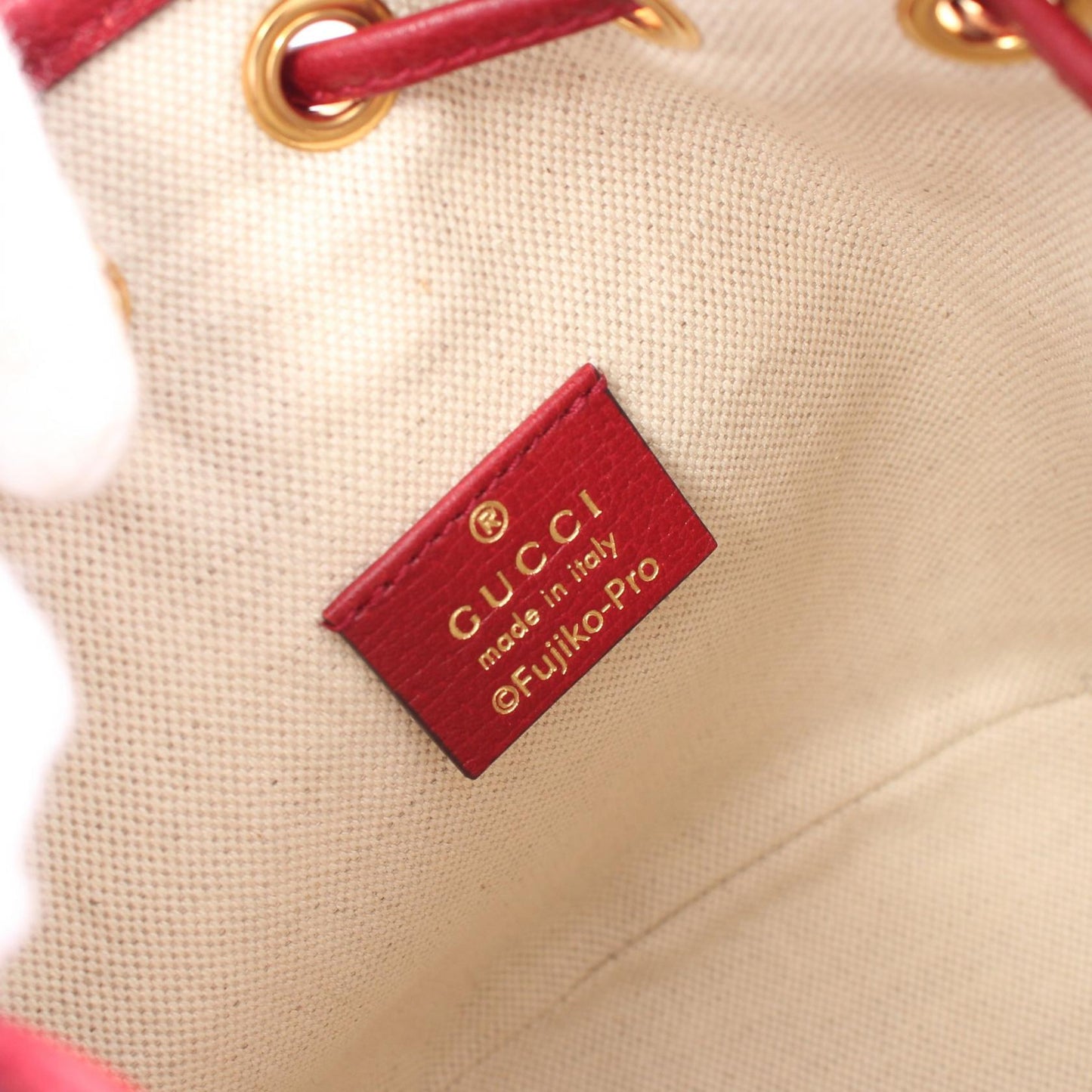 Luxury Gucci Trending 2025 Mini Bucket Bag Leather PVC Canvas