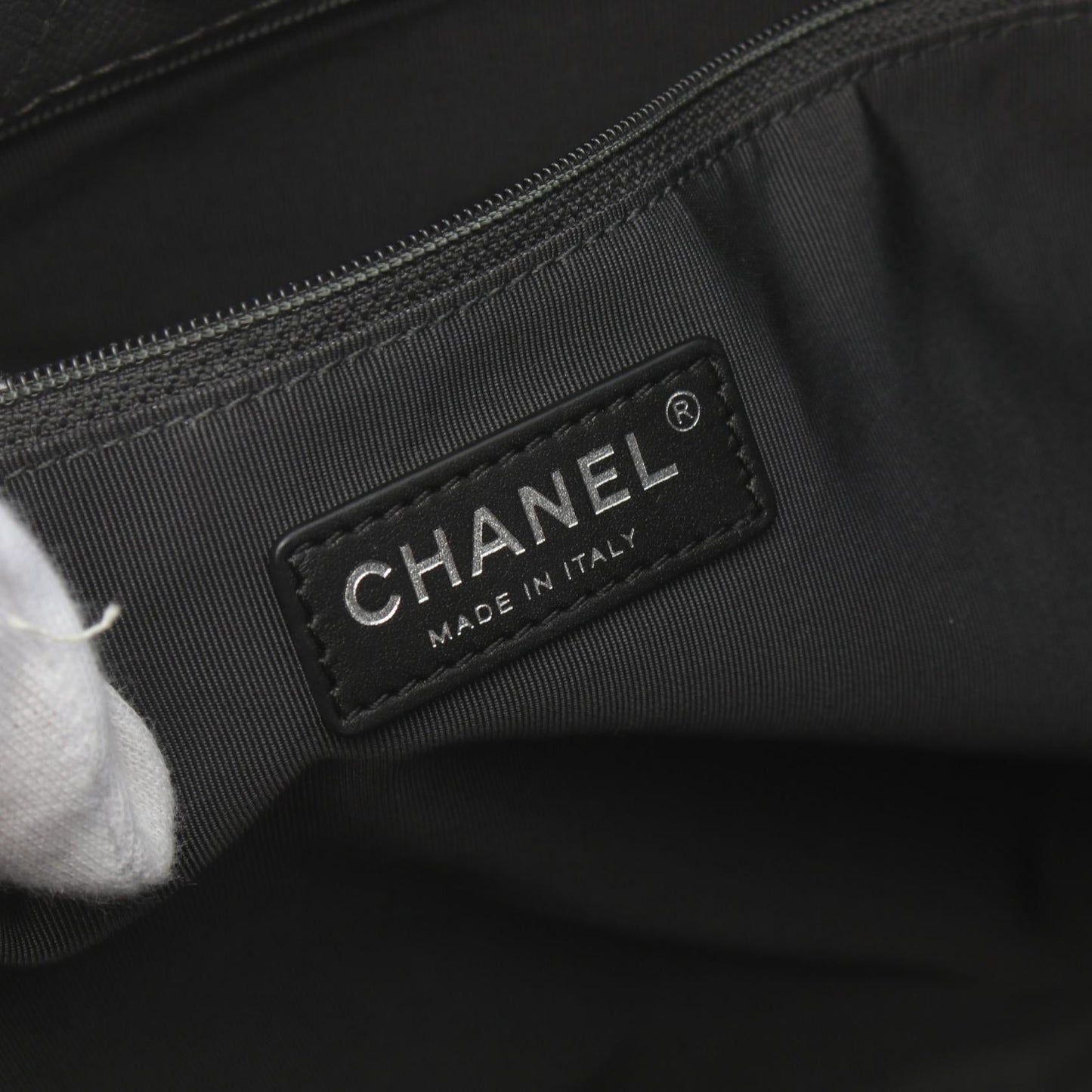 Chanel Caviar Skin Matelasse Tote Bag