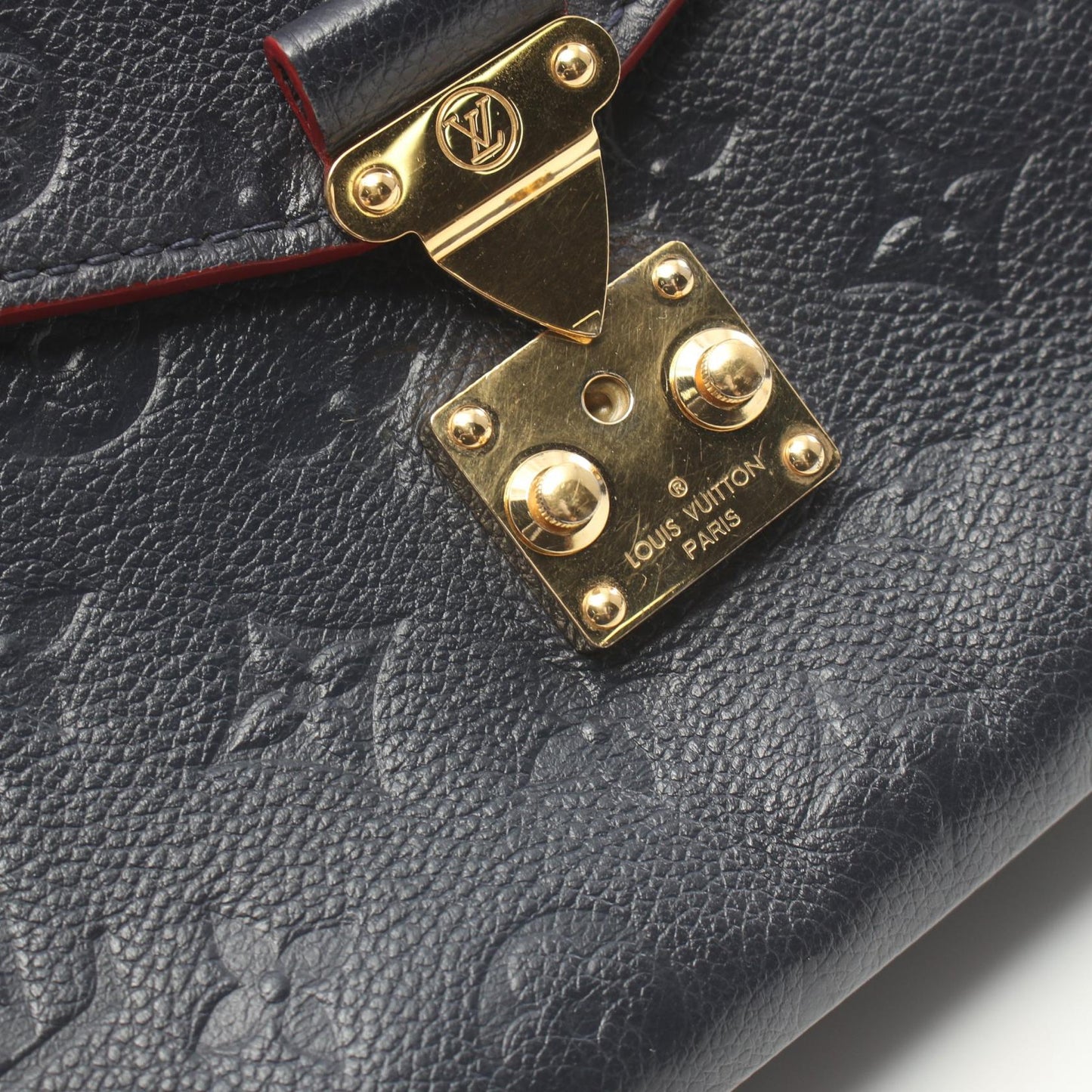 Louis Vuitton Monogram Empreinte Leather Pochette Metis MM Handbag
