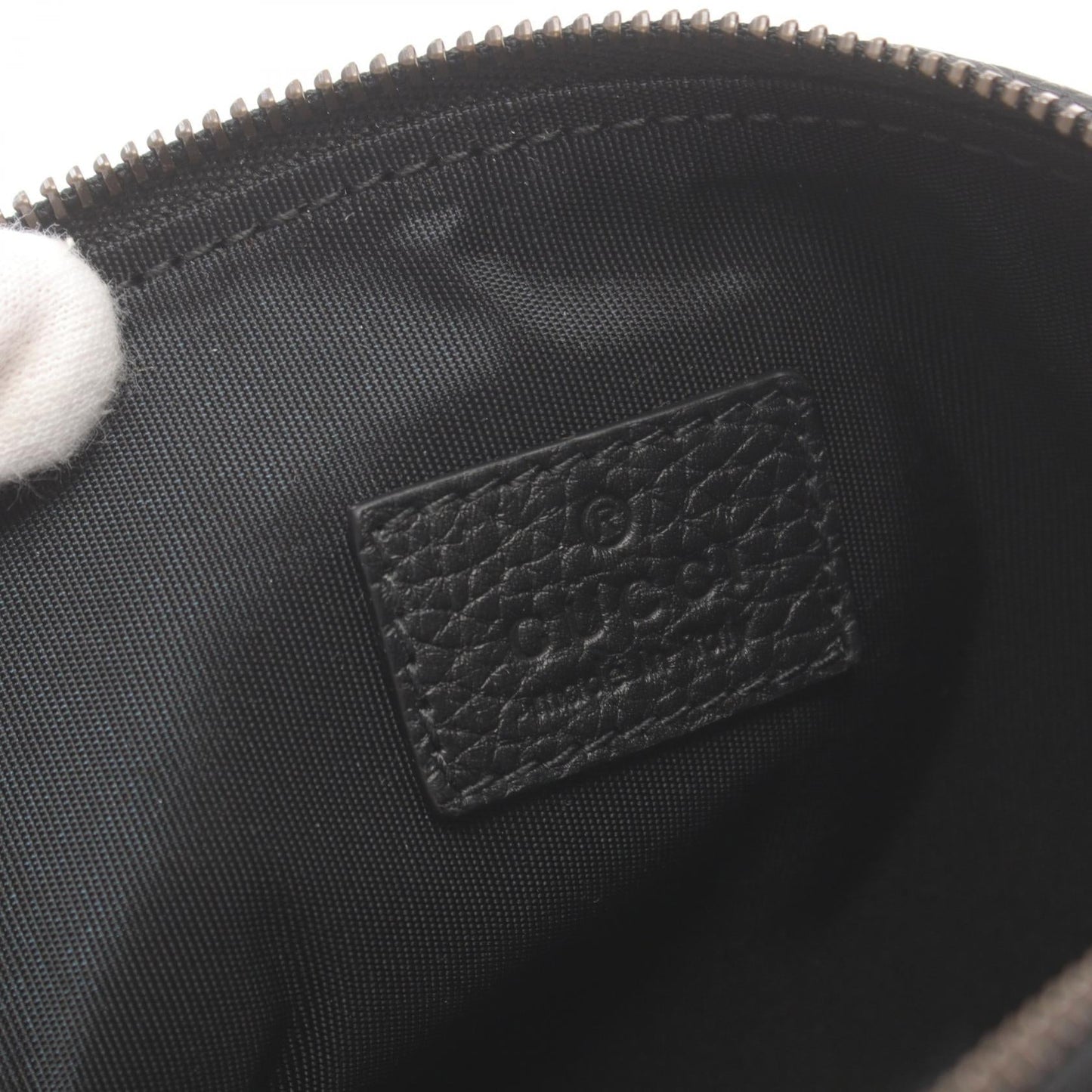 Luxury Gucci Trending 2025 Leather Double G Pouch Clutch