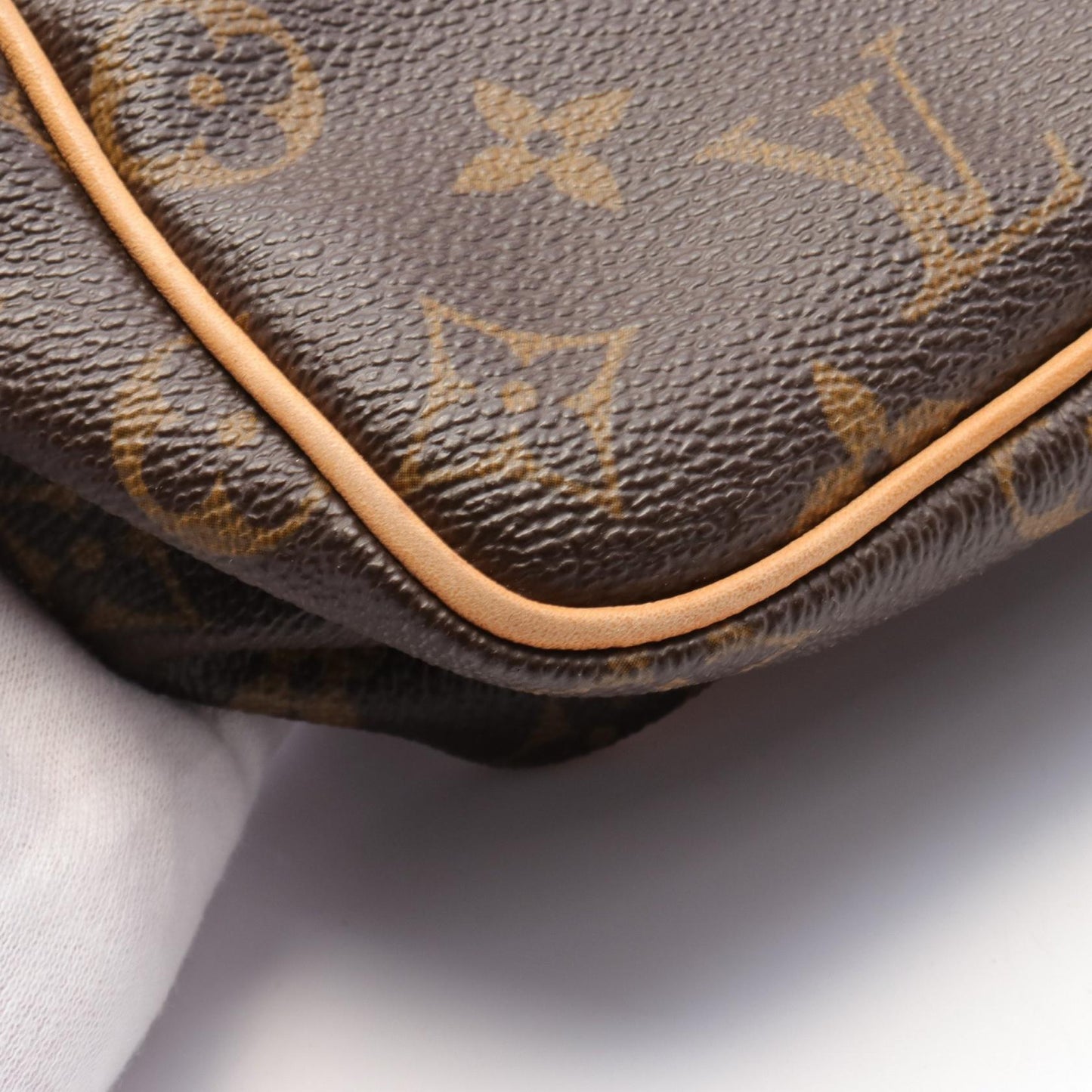 Louis Vuitton Vivacite PM Shoulder Bag Brown
