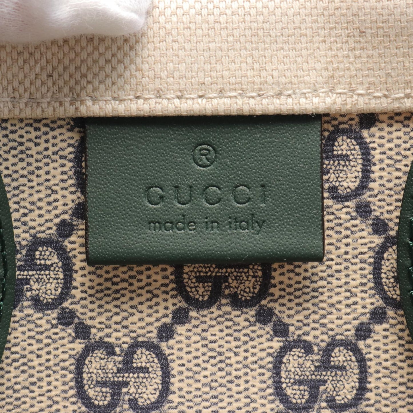 Luxury Gucci Trending 2025 Canvas Leather Mini Tote Bag