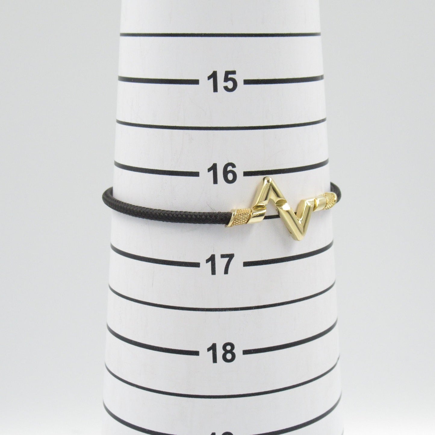 Louis Vuitton Gold Upside Down Bracelet