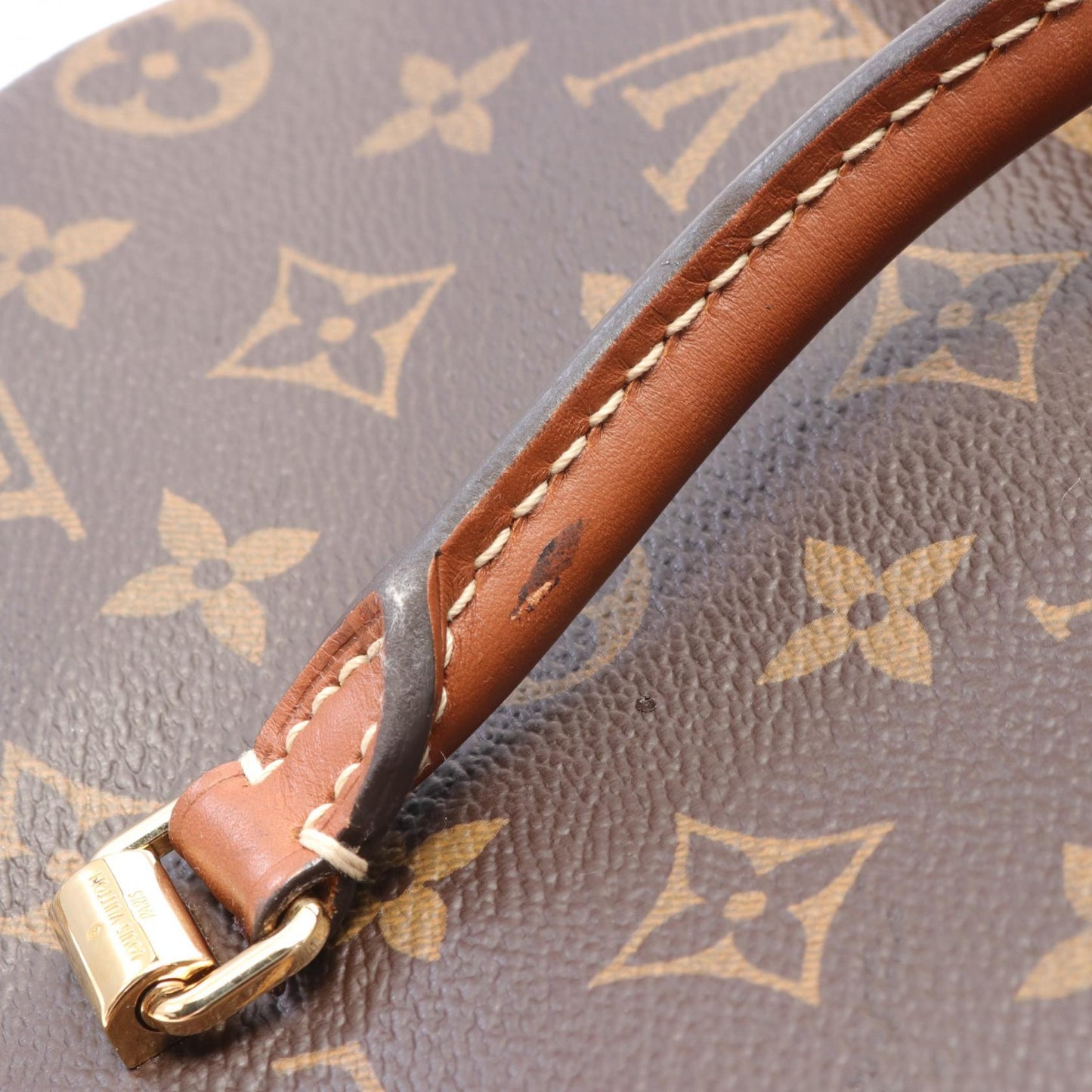 Louis Vuitton Monogram Canvas Leather Handbag M41064