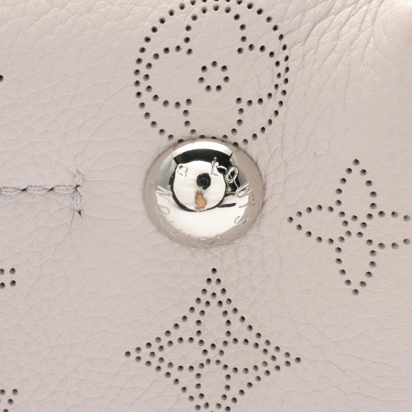 Louis Vuitton Mahina Leather Hina MM Tote Bag
