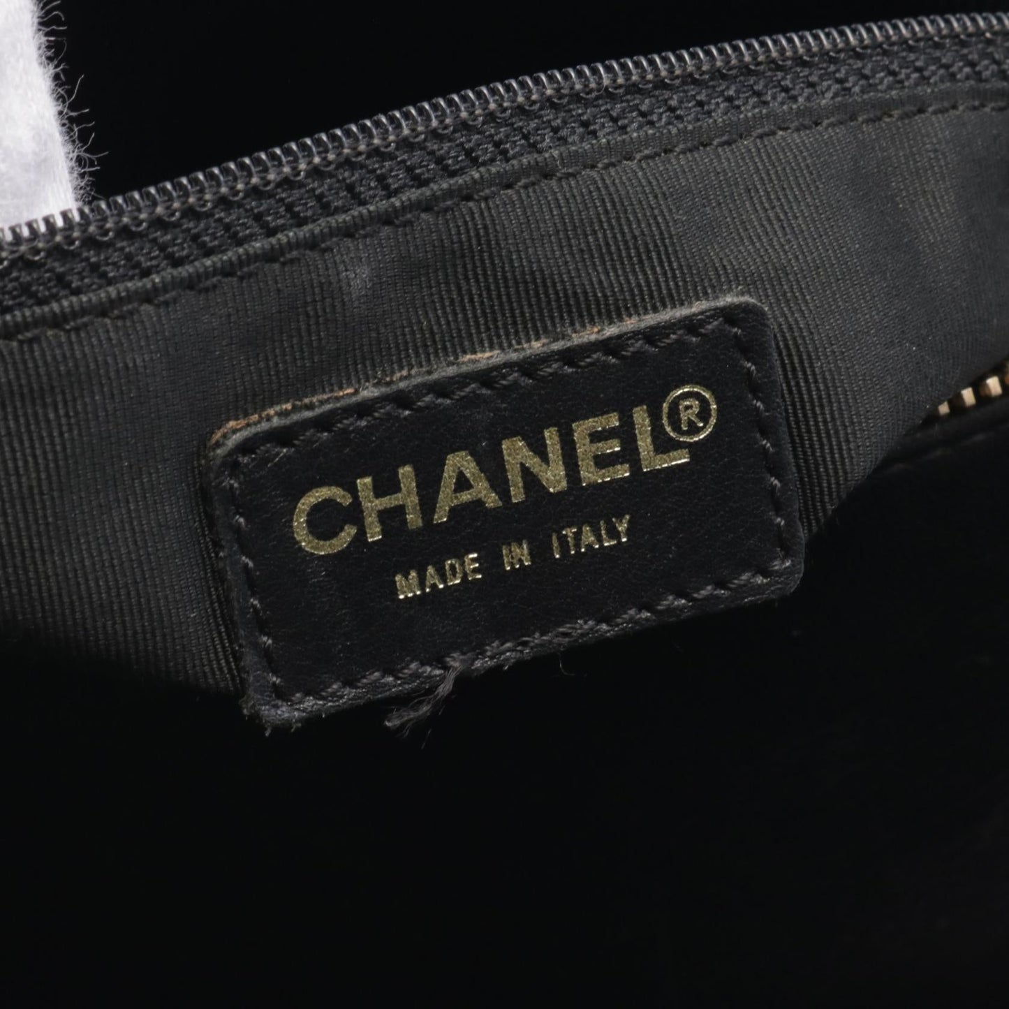 Chanel Lambskin Chocobar Handbag Black
