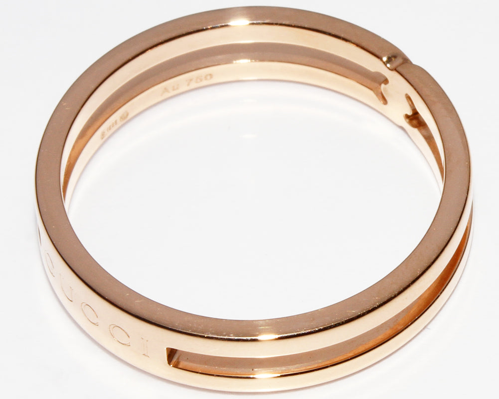 Luxury Gucci Trending 2025 K18PG Infinity Ring
