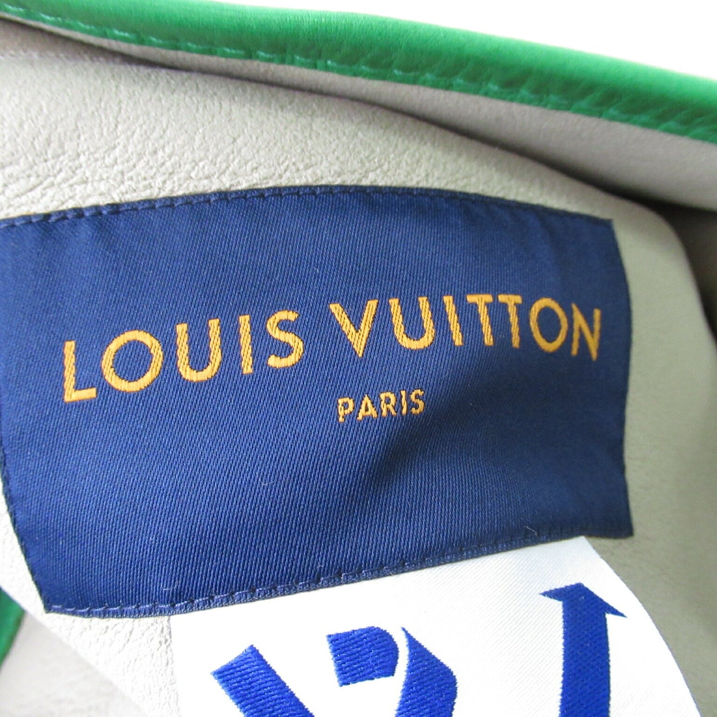 Louis Vuitton Sheepskin Fleece Jacket Green