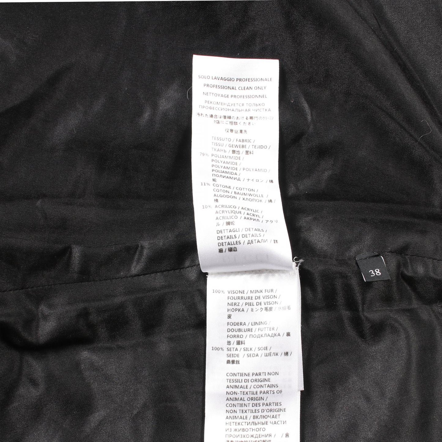 Luxury Gucci Trending 2025 Fabric Mink Fur Skirt 409720