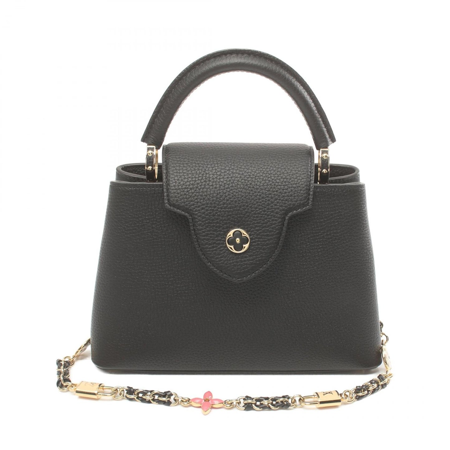 Louis Vuitton Capucines BB Noir Leather Handbag M24471