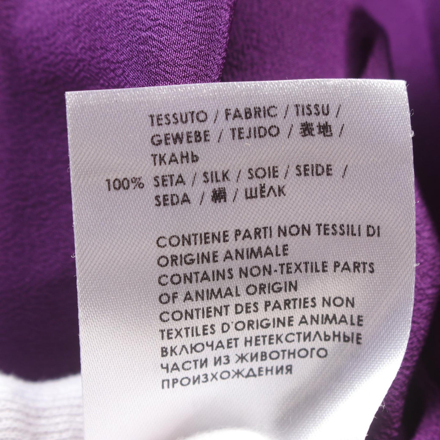 Luxury Gucci Trending 2025 Silk Top Purple for Women