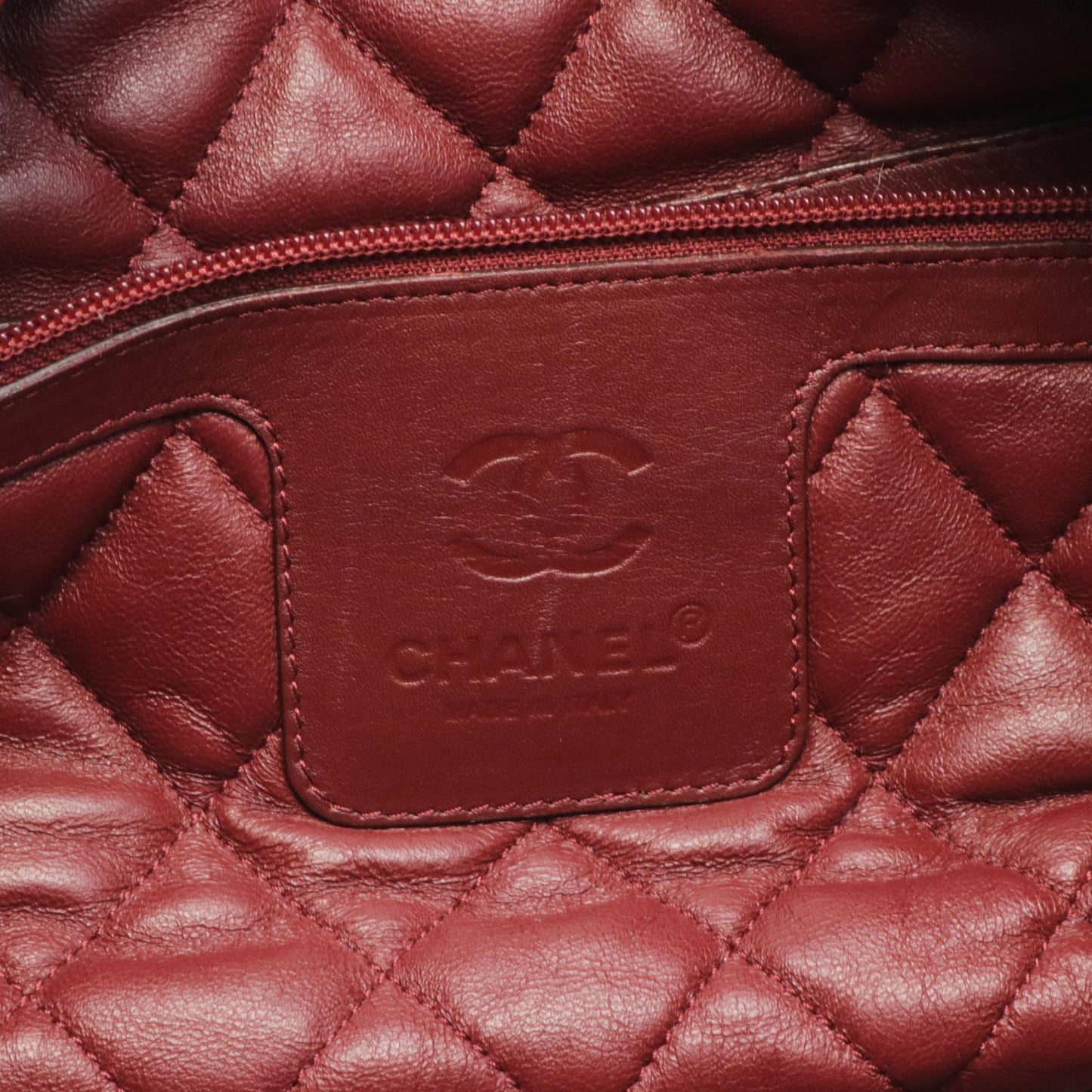 Chanel Leather Cocoon Boston Bag