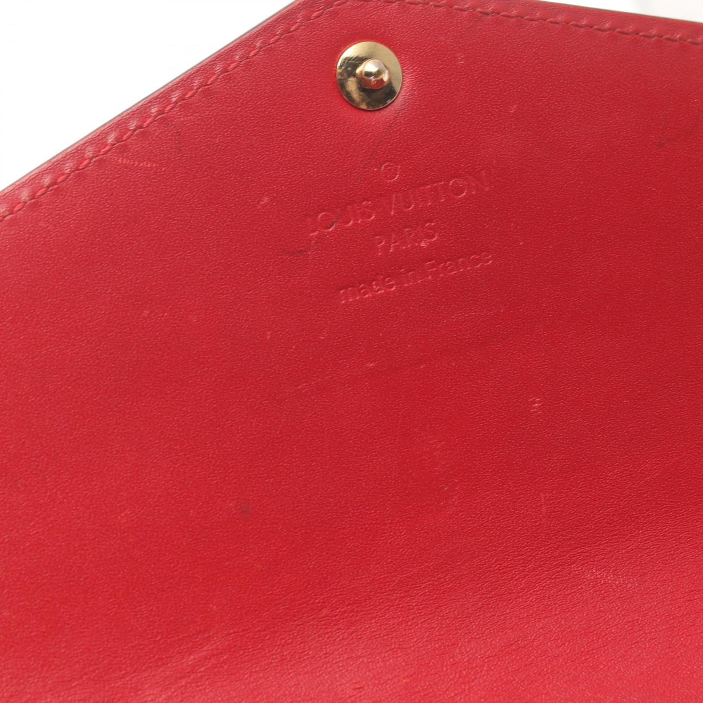 Louis Vuitton Patent Sweet Monogram Sarah Wallet Leather Long Wallet M90127 in New Condition