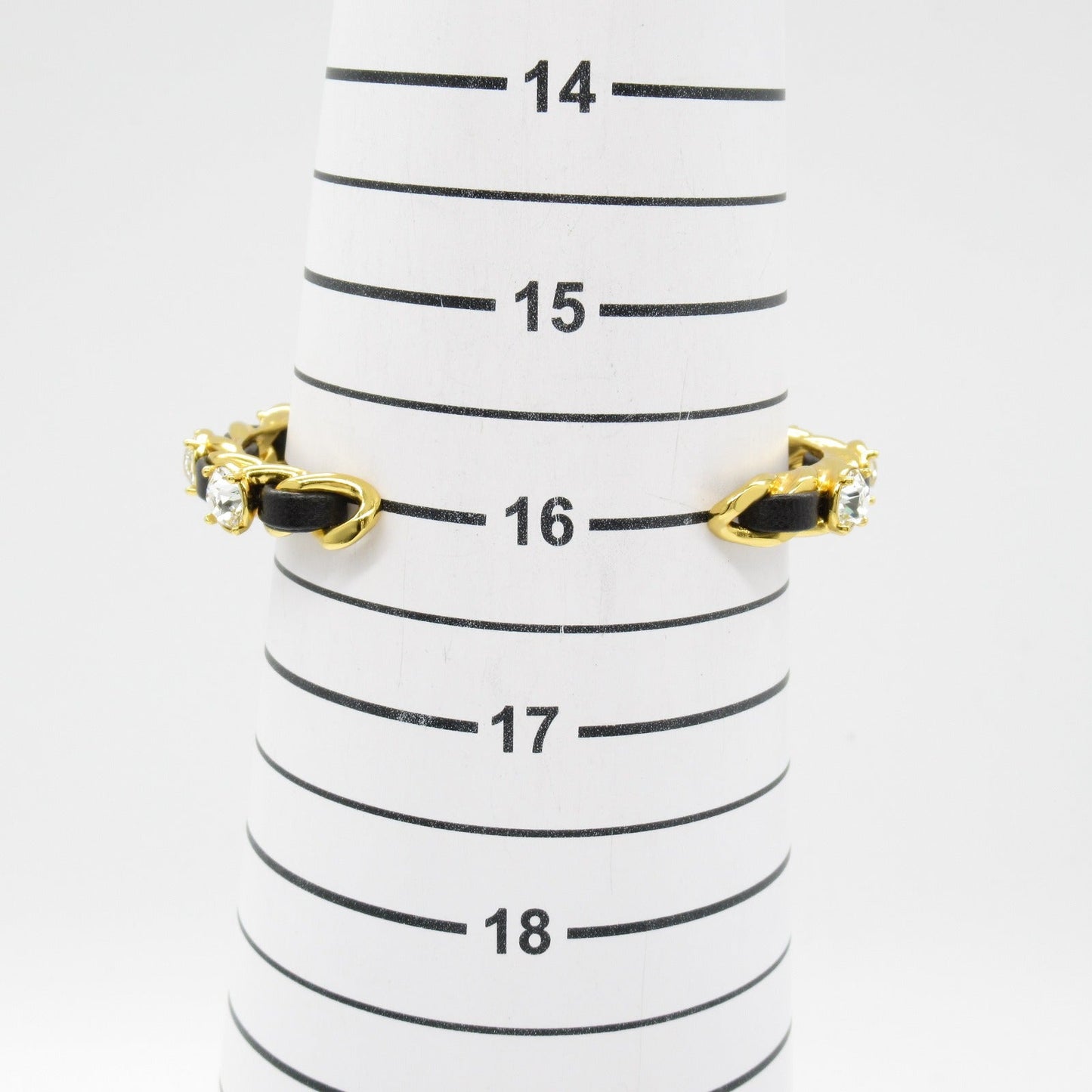 Chanel Lambskin Coco Mark Bangle Bracelet