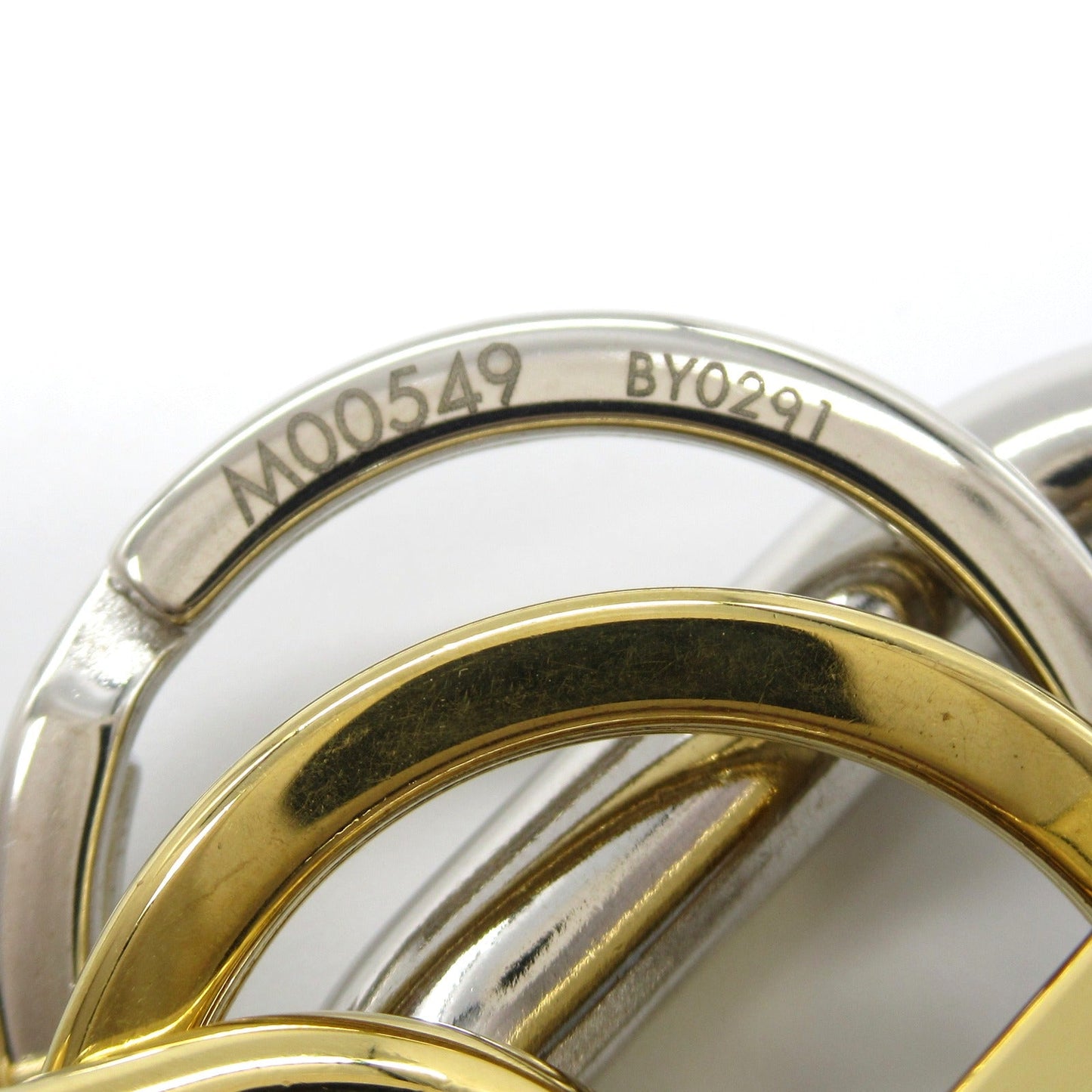 Louis Vuitton Metal LV Padlock Charm Keychain