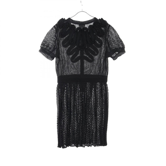 Chanel Cotton Polyester Dress Black