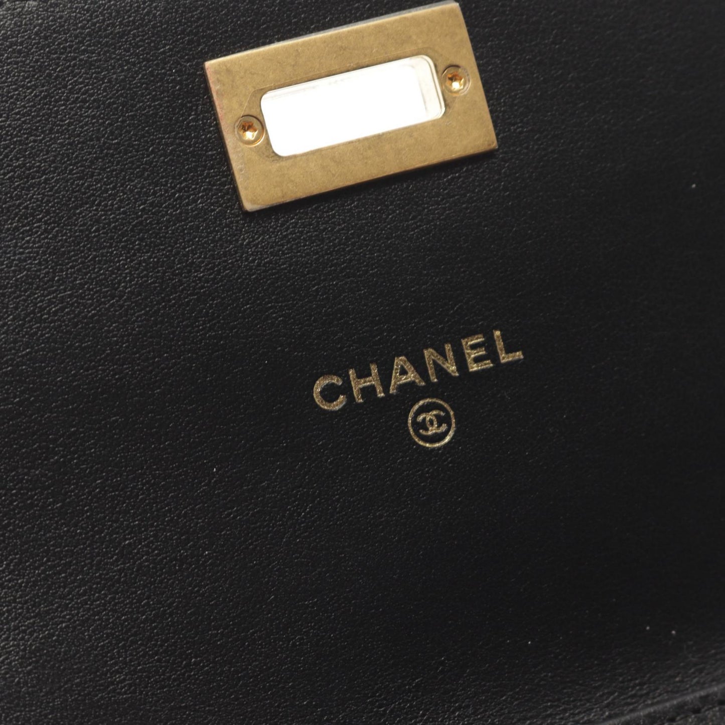 Chanel 2.55 Leather Shoulder Bag Black