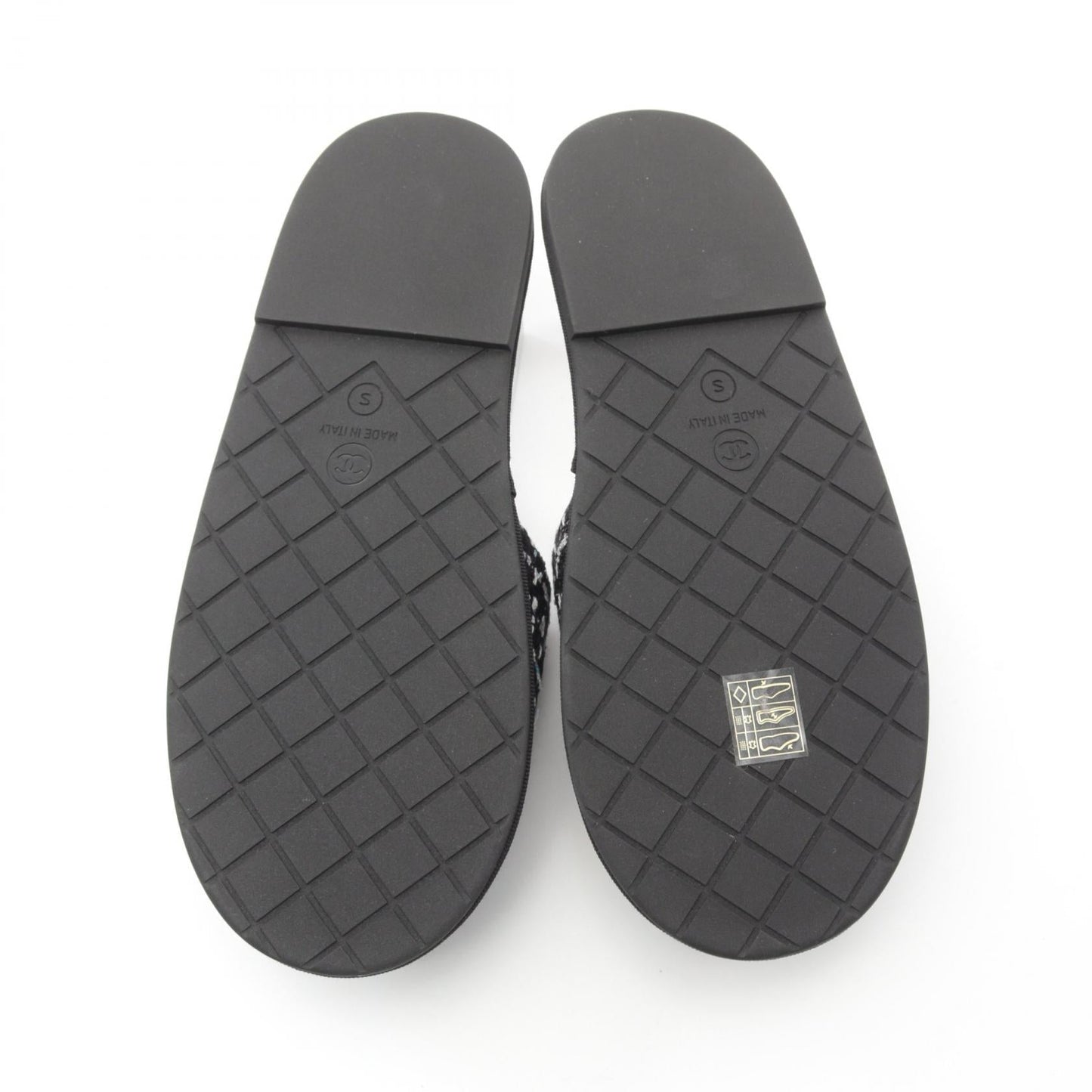Chanel Coco Mark Fabric Sandals G34470X52847