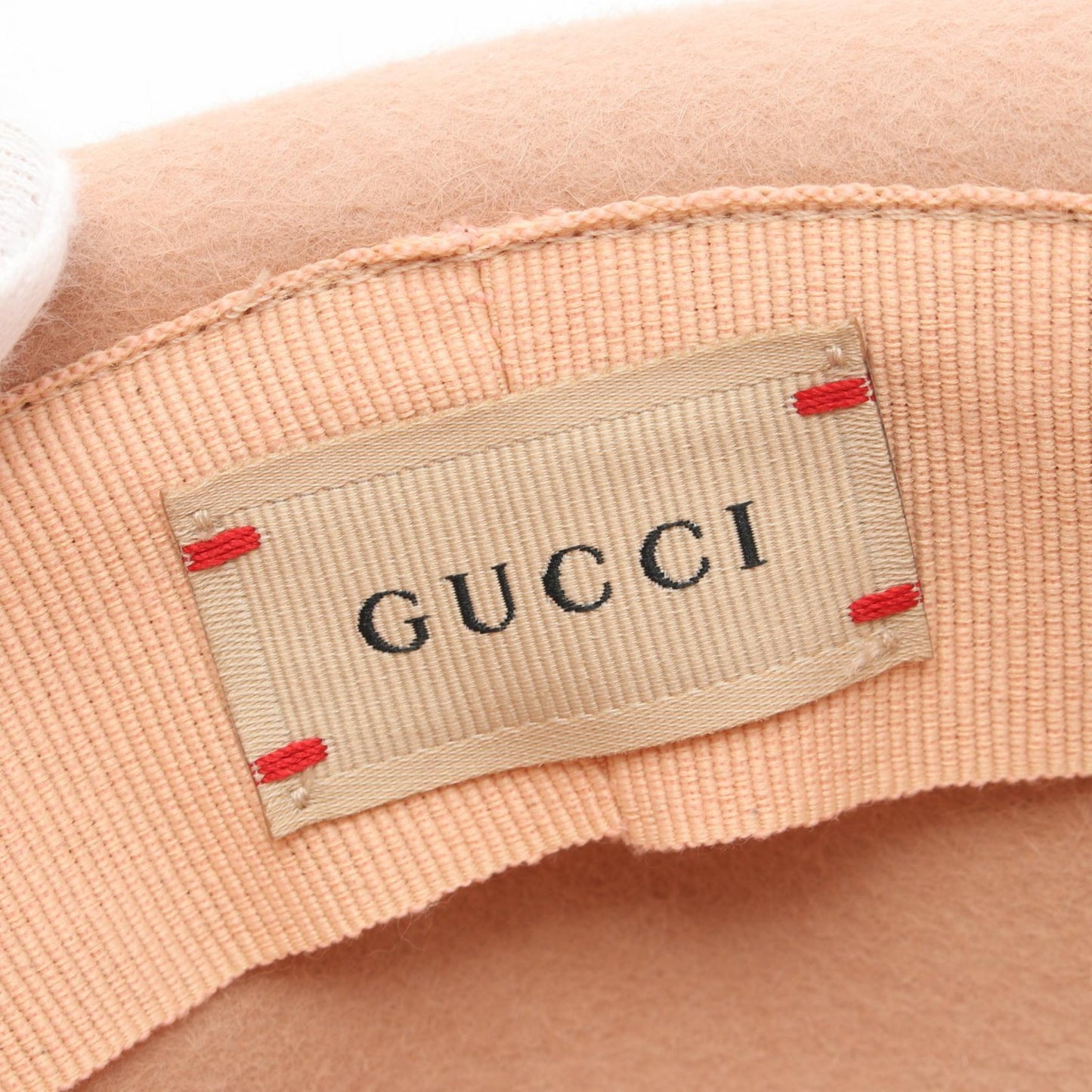Luxury Gucci Trending 2025 Rabbit Felt Hat Pink 706805