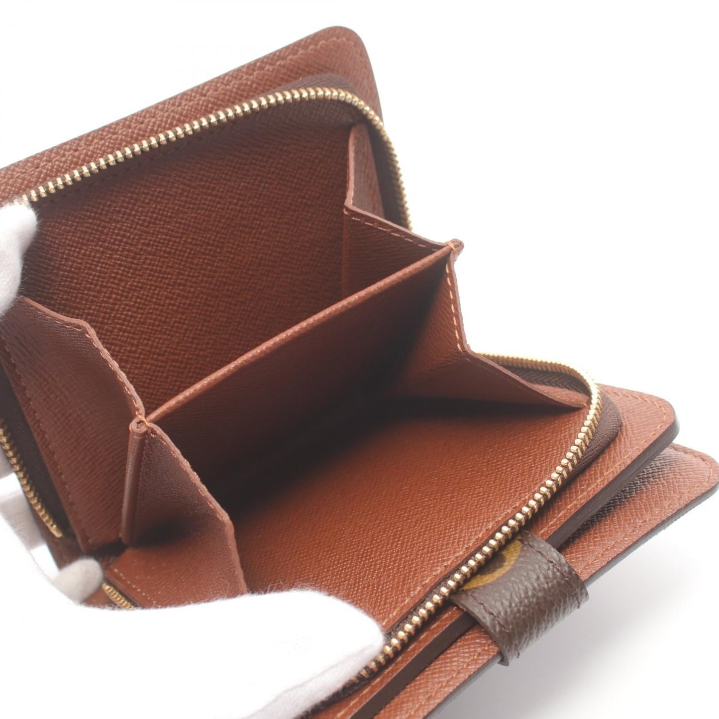 Louis Vuitton Monogram Compact Zip Wallet M61667