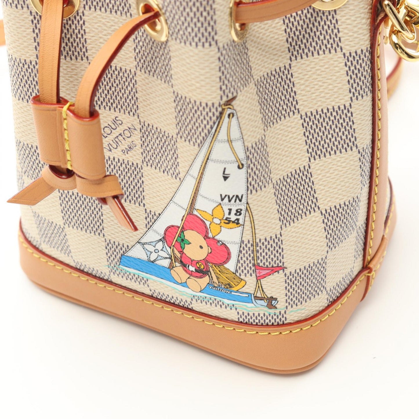 Louis Vuitton Nano Noe Damier Azur Handbag N40511