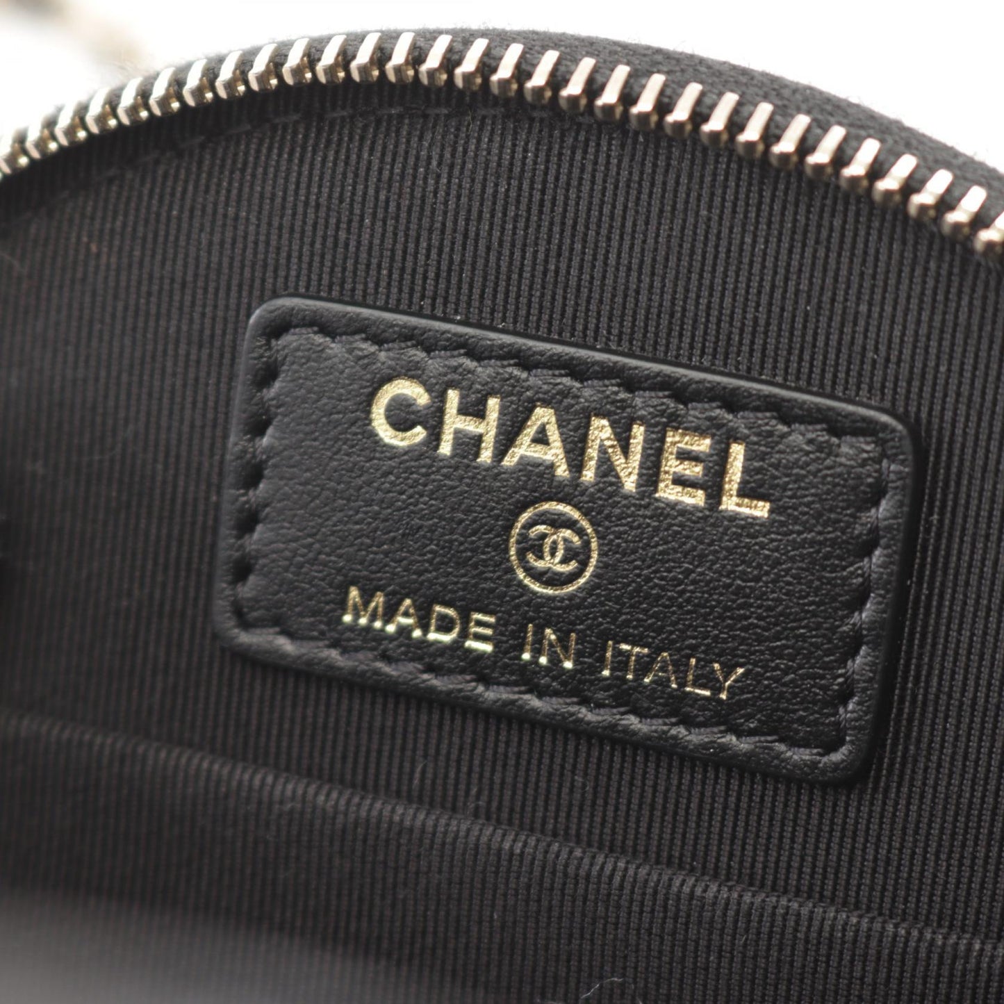 Chanel Small Vanity Matelasse Leather Bag