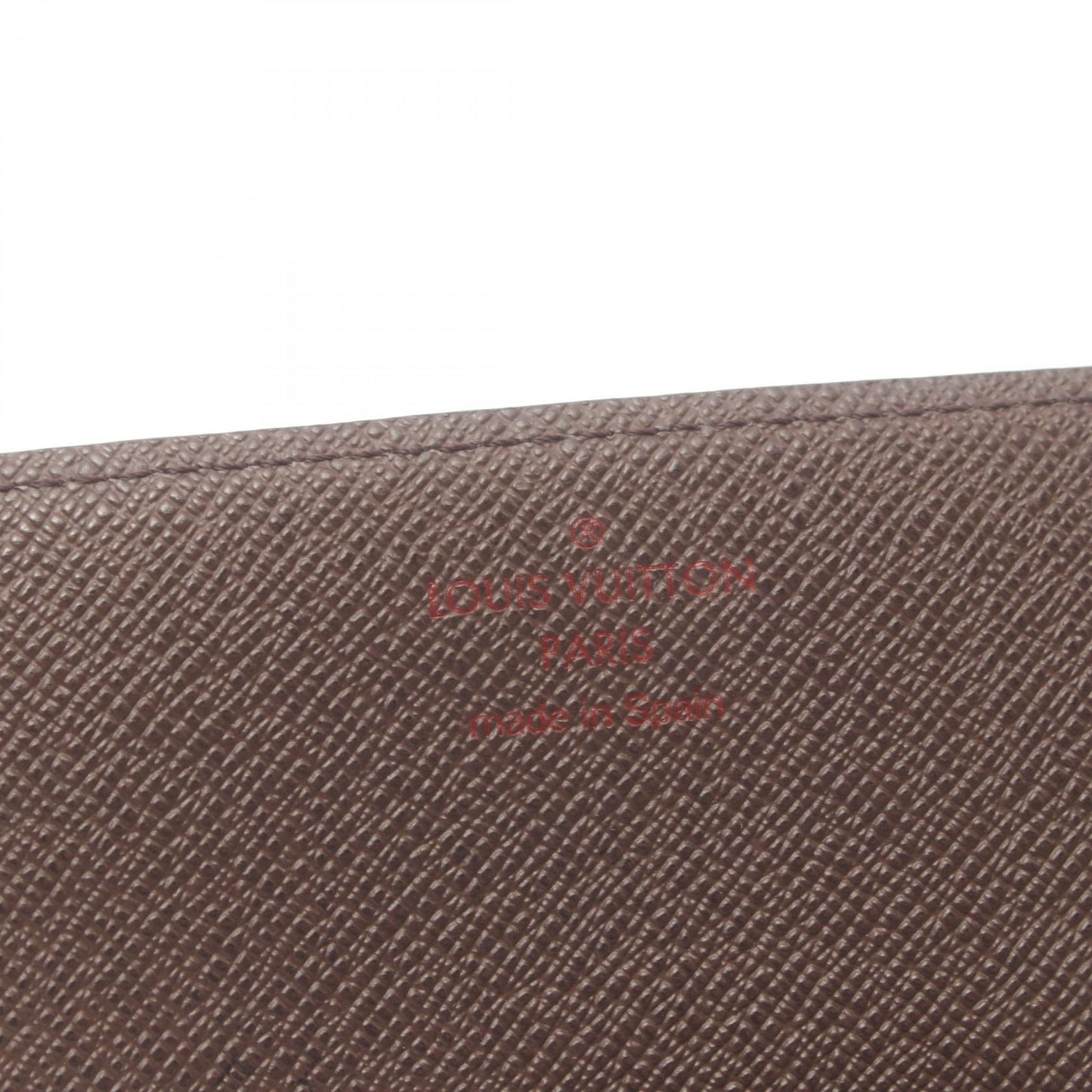 Louis Vuitton Damier Ebene Business Card Holder Canvas Card Case N62920 in Great Condition