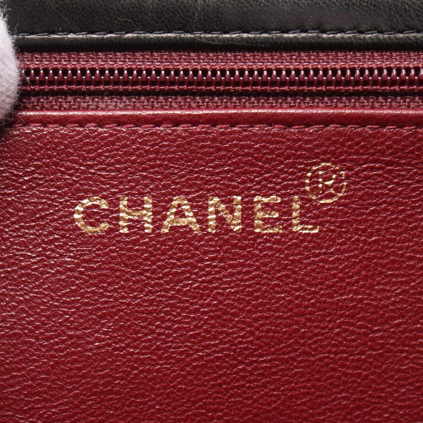 Chanel Matelasse Lambskin Shoulder Bag Black