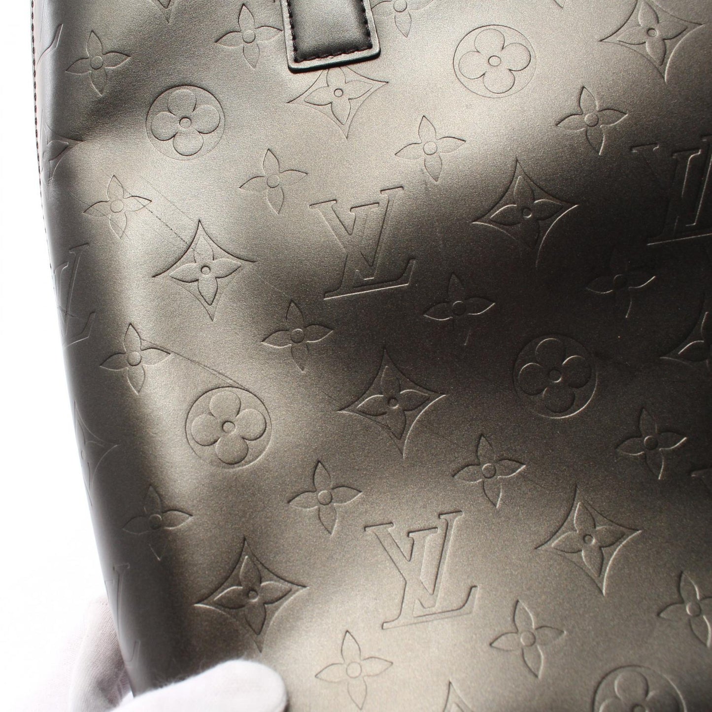 Louis Vuitton Monogram Mat Leather Stockton Handbag M55112