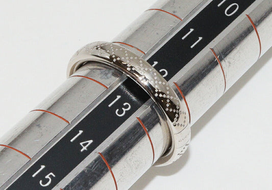 Luxury Gucci Trending 2025 K18WG Diamantissima Ring