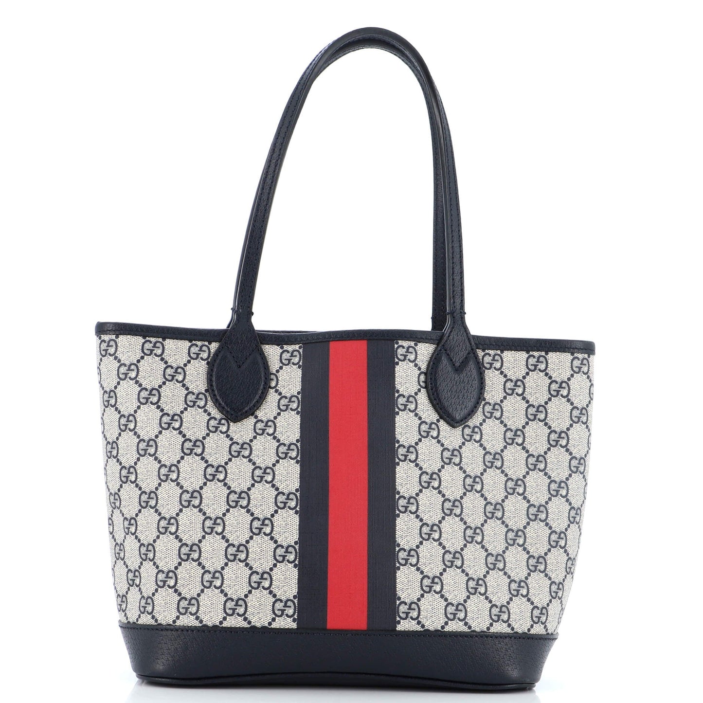 Luxury Gucci Trending 2025 Ophidia Open Shopping Tote GG Coated Canvas Small