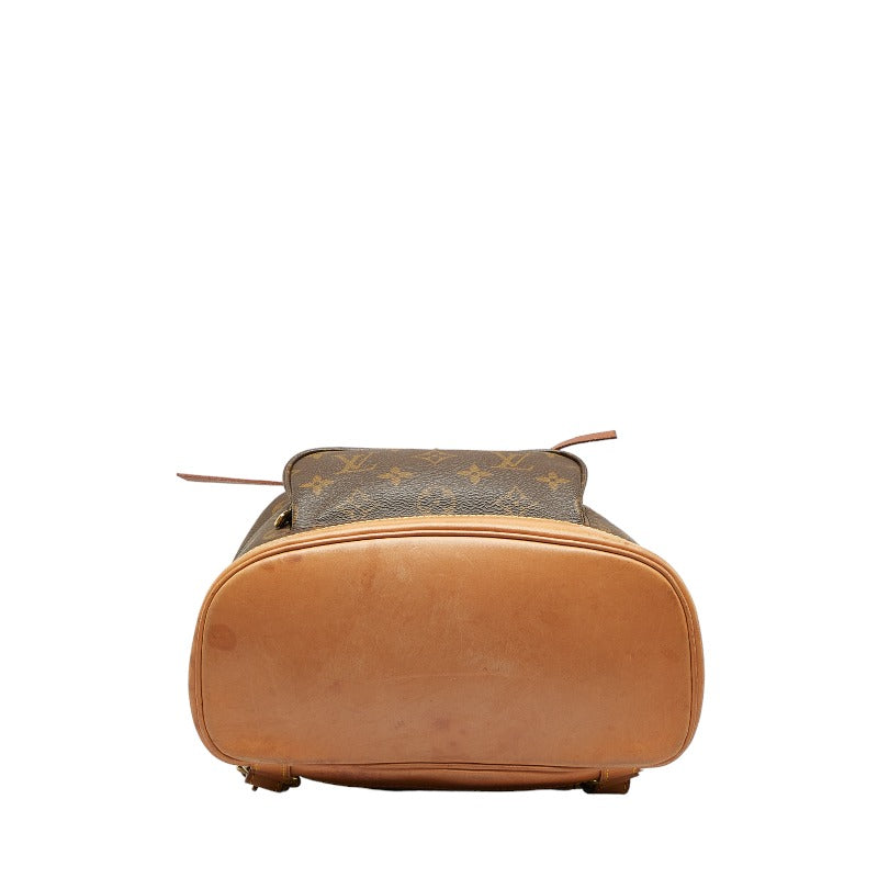 Louis Vuitton Monogram Monsouris MM Backpack M51136 Brown