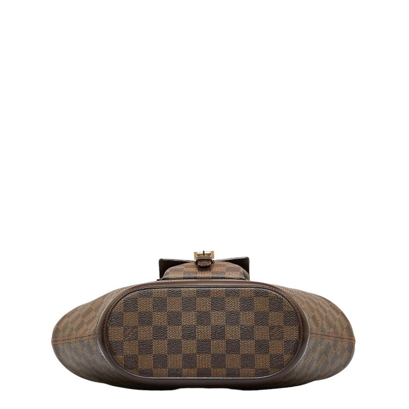 Louis Vuitton PM Handbag N51121 Brown PVC Leather Louis Vuitton