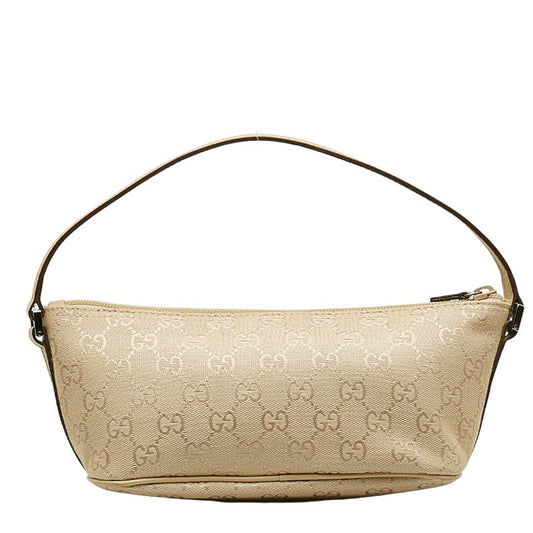 Luxury Gucci Trending 2025 Boat Handbag in Monogram Canvas Leather Beige 07198