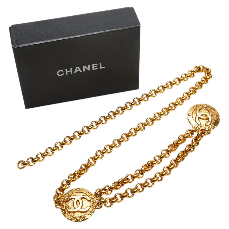Chanel Coco Mark Chain Belt Gold