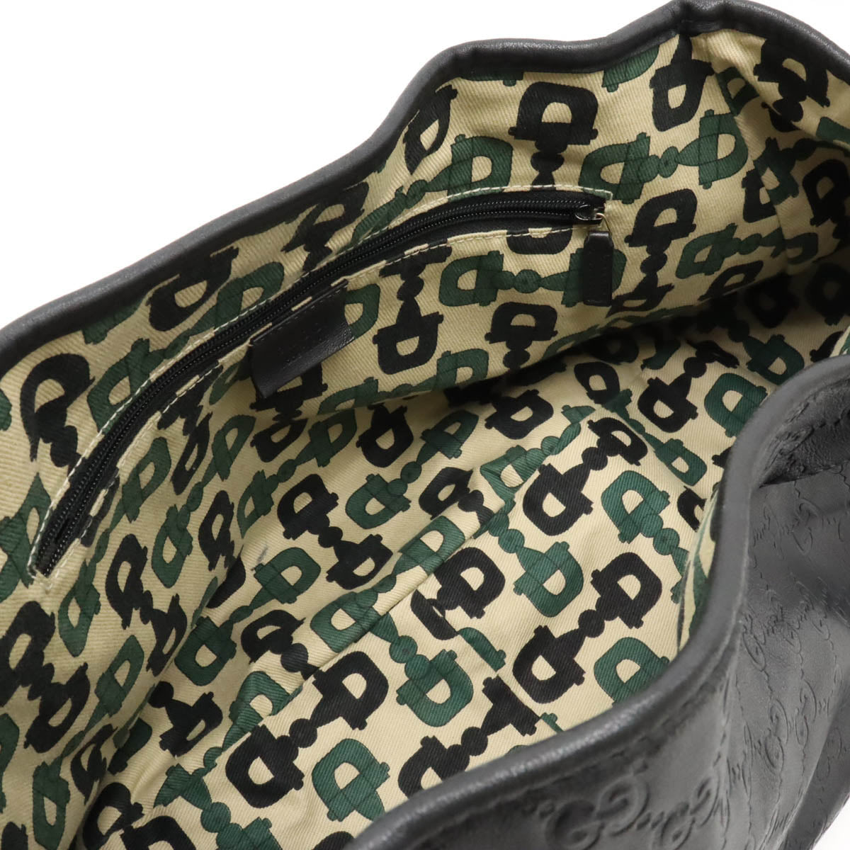 Luxury Gucci Trending 2025 Leather Tote Bag Black Gold Hardware
