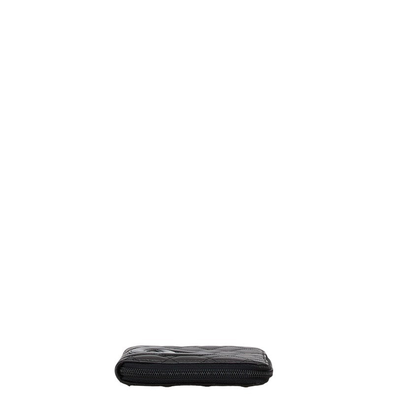 Chanel Cambon Line Lambskin Long Wallet