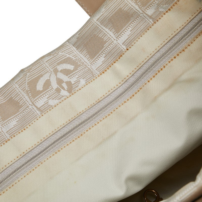 Chanel Nylon Leather Tote Bag